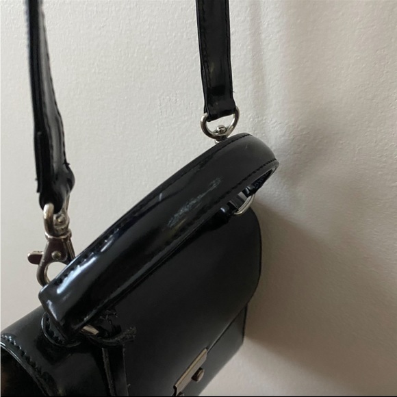 Vintage Black Purse Bag Crossbody - Picture 6 of 8